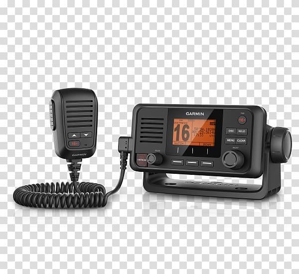Marine VHF radio Very high frequency Digital selective calling Two-way radio, radio transparent background PNG clipart