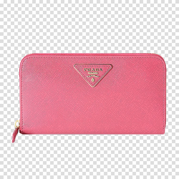 Wallet Prada Designer, Ms. Prada leather envelope wallet long section transparent background PNG clipart