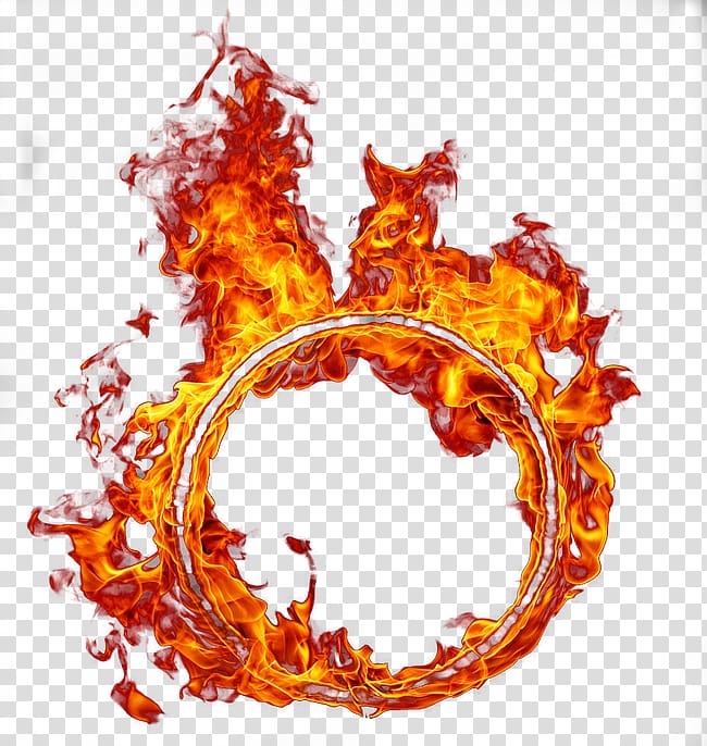 ring of fire illustration, Fire Flame, flame transparent background PNG clipart