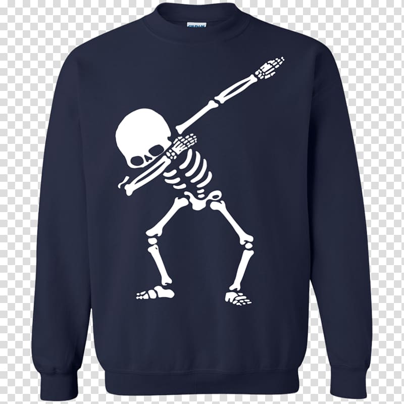 T-shirt Dab Human skeleton, T-shirt transparent background PNG clipart