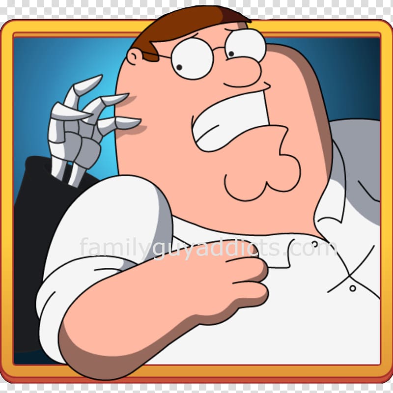 Family Guy: The Quest for Stuff Peter Griffin Meg Griffin Video game TinyCo, Griffin transparent background PNG clipart