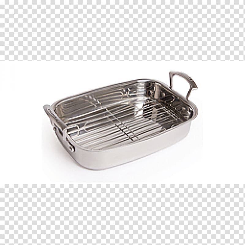 Cookware Roasting pan Frying pan Dish, stainless steel kitchenware transparent background PNG clipart
