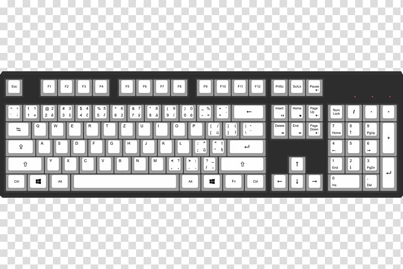 Computer keyboard Keycap Cherry Das Keyboard Key switch, cherry transparent background PNG clipart