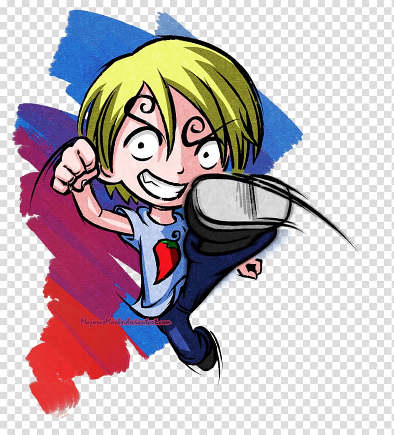 Vinsmoke Sanji Anime Fan art One Piece Shanks, Anime transparent background PNG clipart