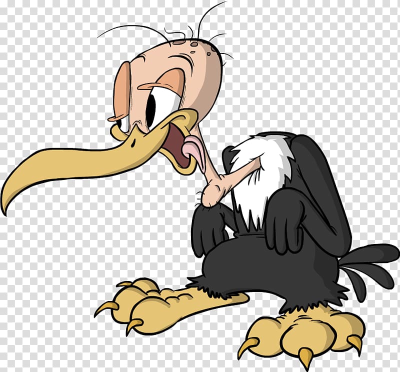 Beaky Buzzard Turkey vulture Cartoon Looney Tunes, others transparent background PNG clipart