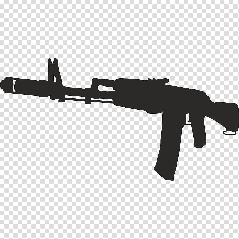 Assault rifle Firearm Gun Sniper rifle, assault rifle transparent background PNG clipart