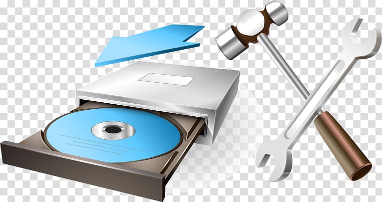 Euclidean Computer file, Hammer wrench disc material transparent background PNG clipart