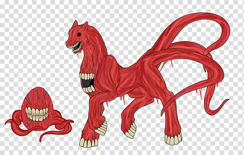 Carnivora Cartoon Snout Legendary creature, flesh transparent background PNG clipart