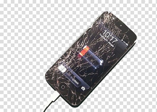iPhone 3GS iPhone 5c iPhone 5s iPhone 4S, broken screen phone transparent background PNG clipart
