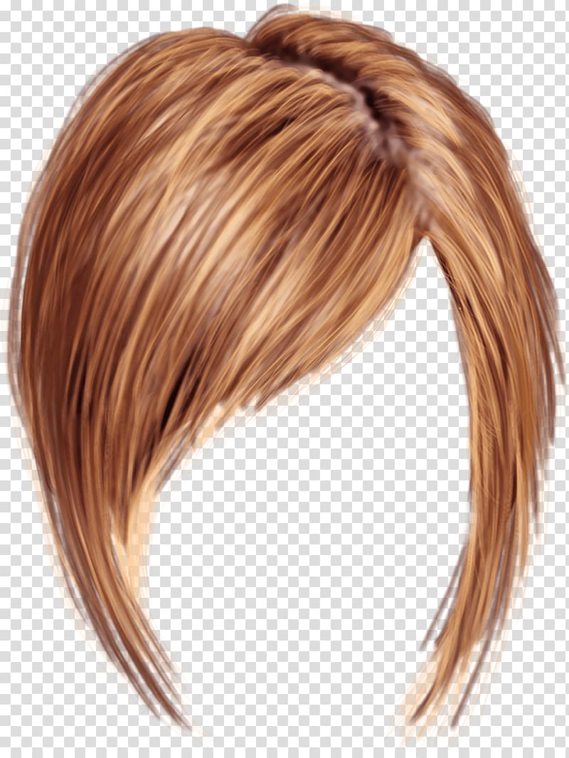 woman's brown hair, Short Women Hair transparent background PNG clipart