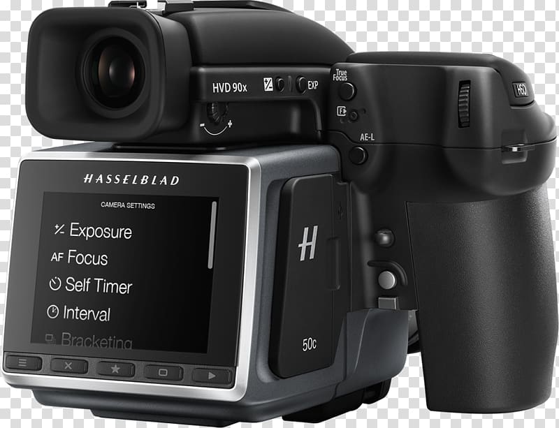 Hasselblad H6D-50c Camera Medium format Digital SLR, Camera transparent background PNG clipart
