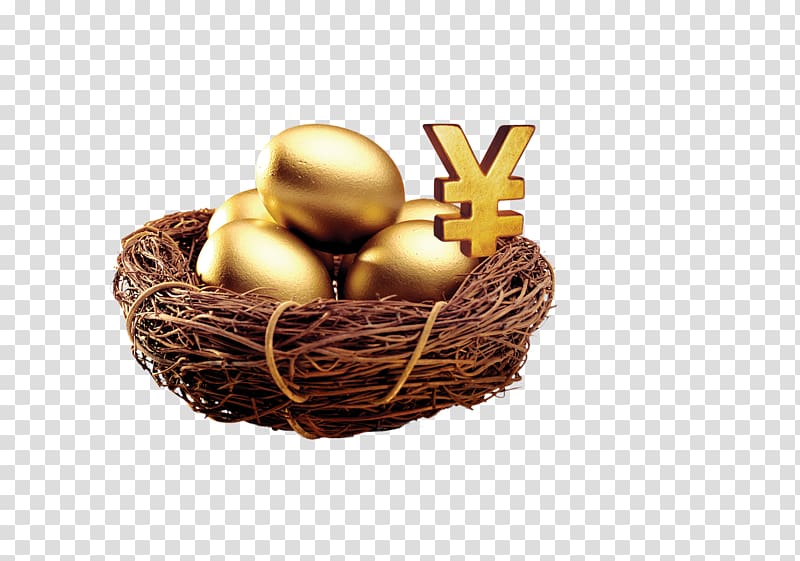 The Referral King, Golden nest eggs Financial transparent background PNG clipart