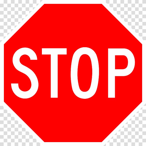 Stop sign Manual on Uniform Traffic Control Devices Traffic sign Warning sign, Printable Stop Sign transparent background PNG clipart