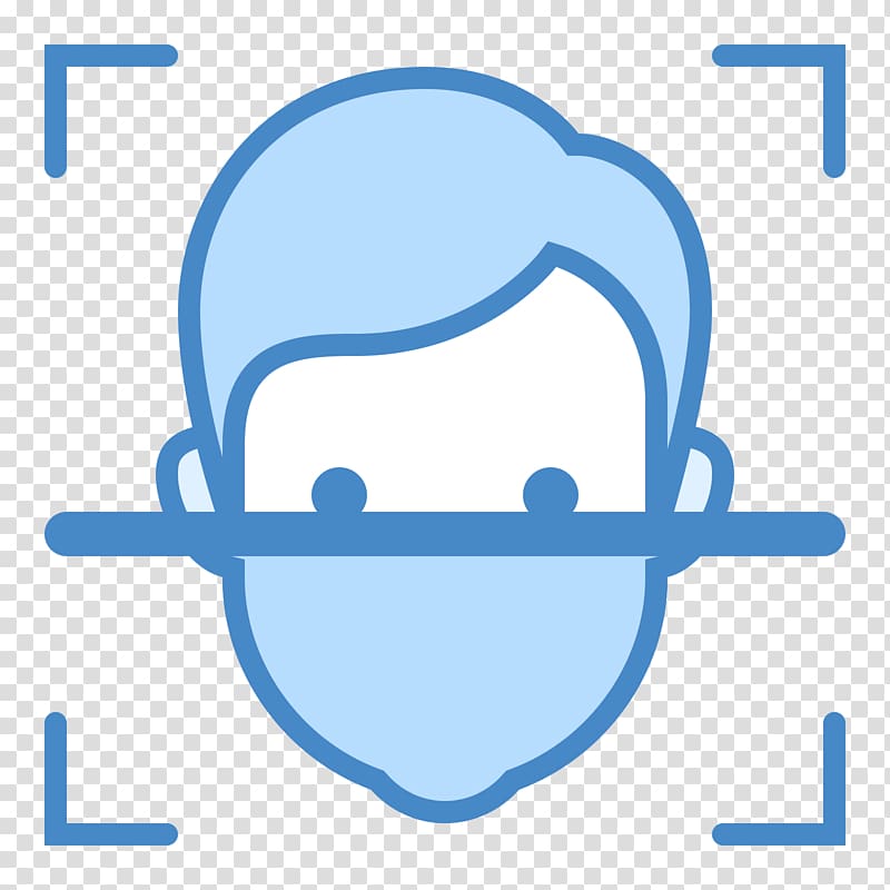 Facial recognition system Computer Icons Face detection Iris recognition, scanner transparent background PNG clipart