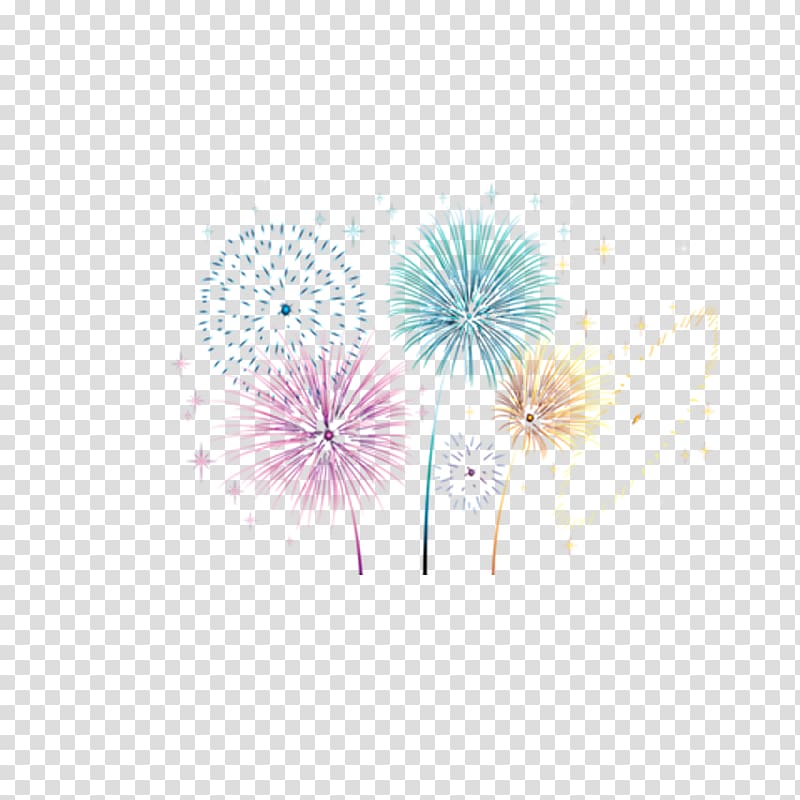 Sumidagawa Fireworks Festival, Multicolored fireworks transparent background PNG clipart