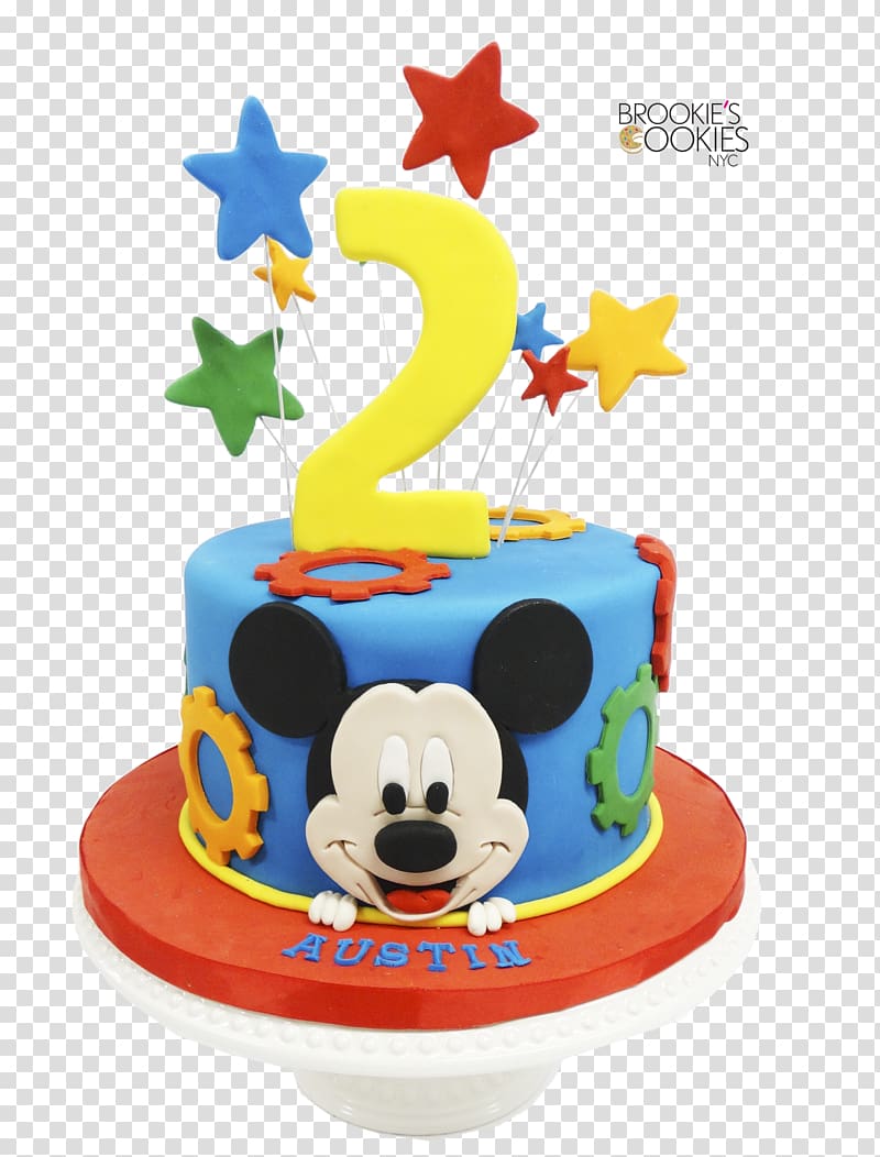 Birthday cake Cupcake Mickey Mouse Cookie cake Lekach, mickey mouse transparent background PNG clipart