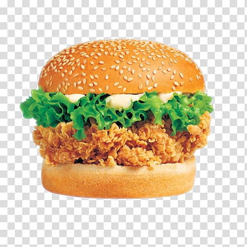 Hamburger Fried chicken Fast food KFC, Original Chicken Fort transparent background PNG clipart
