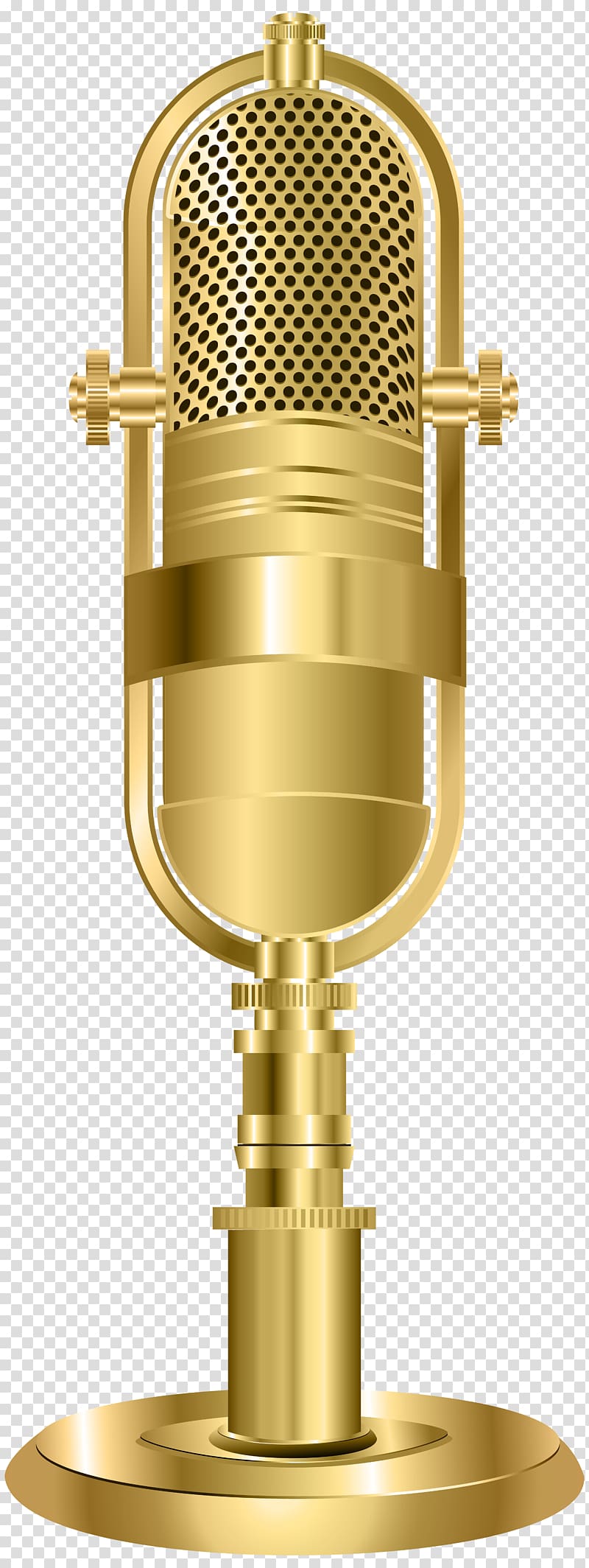 Microphone , gold microphone transparent background PNG clipart