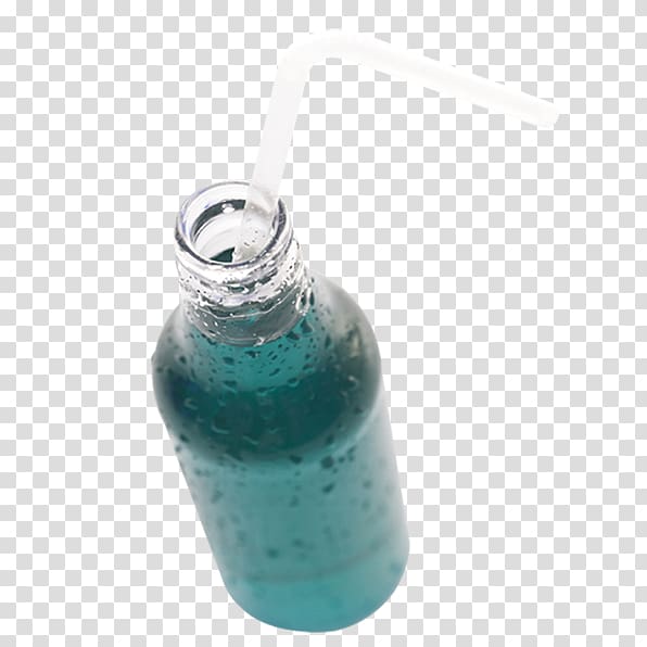 Glass Bottle Drink, Glass bottles outside drops transparent background PNG clipart