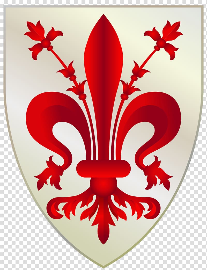 Republic of Florence Coat of arms Fleur-de-lis Blazon, arm transparent background PNG clipart