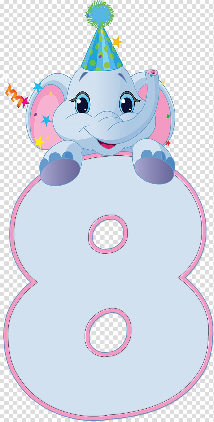 Birthday cake Party , elefante transparent background PNG clipart