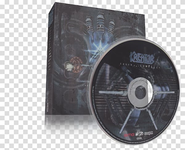 Compact disc Cause for Conflict Kreator United Kingdom Digipak, united kingdom transparent background PNG clipart