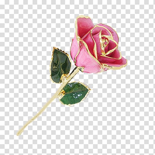 Garden roses Cabbage rose Gold plating Cut flowers, gold transparent background PNG clipart