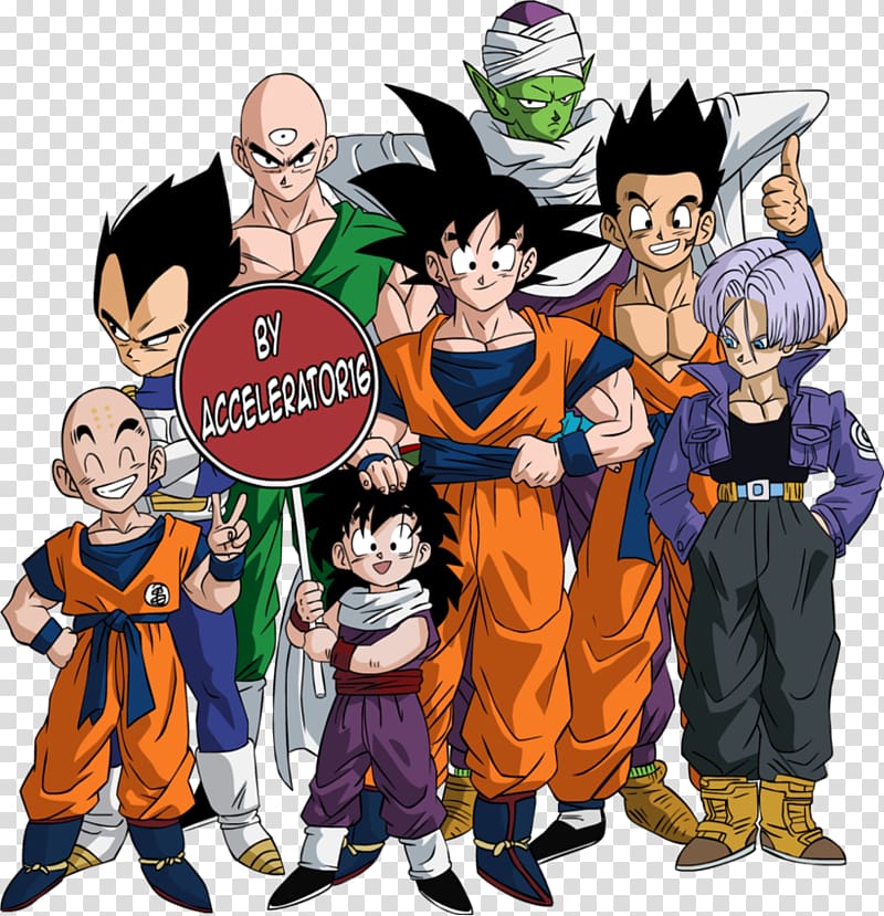 Dragonball Z characters, Goku Piccolo Vegeta Gohan Trunks, Dragon Ball Z Characters transparent background PNG clipart