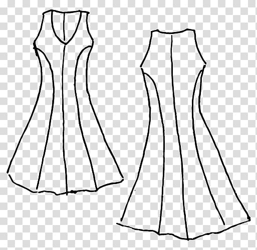 Dress Sewing Burda Style Sleeve Pattern, dress transparent background PNG clipart
