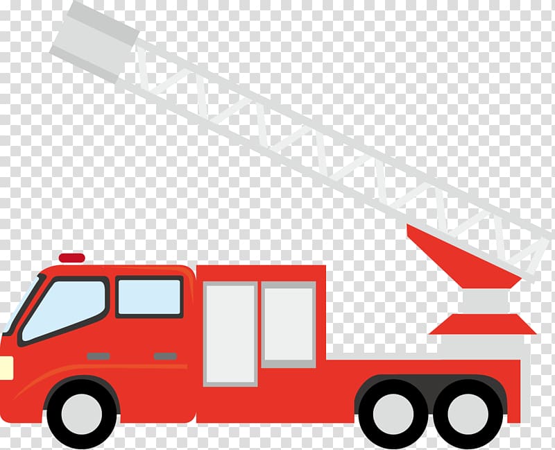 Fire engine Car Truck , car transparent background PNG clipart