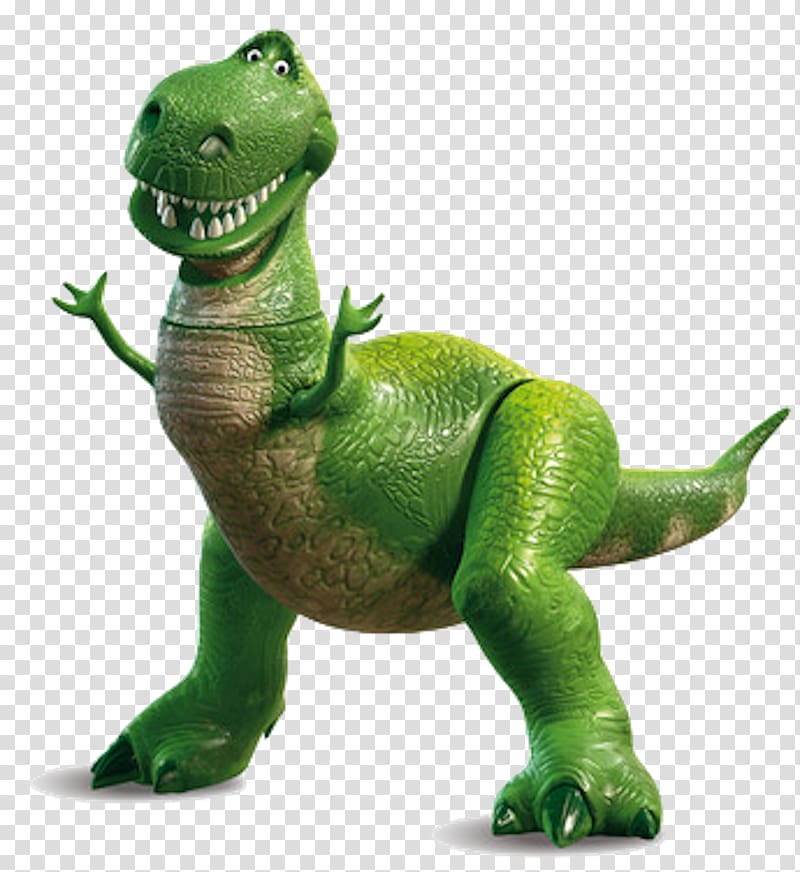 Toy Story Rex, Tyrannosaurus Dinosaur Terrestrial animal Organism, toy story transparent background PNG clipart