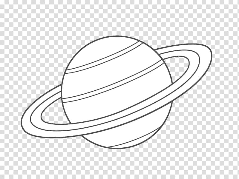 Space! Saturn Coloring book Planet , planet transparent background PNG clipart