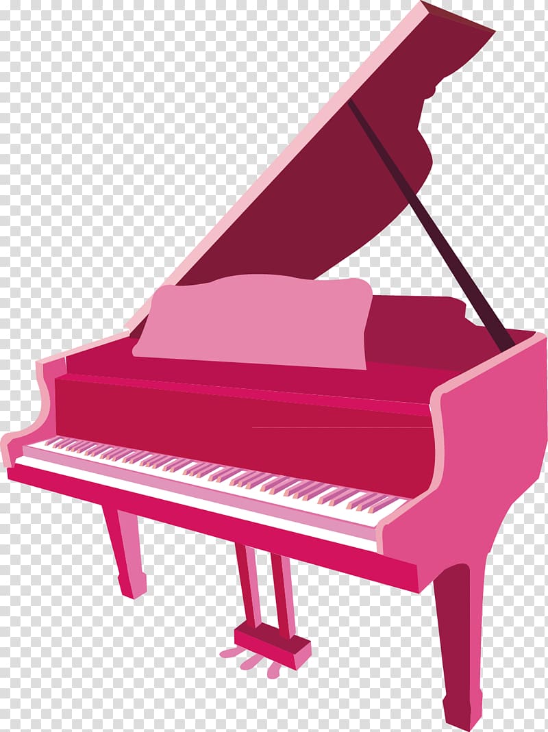 Fortepiano, piano transparent background PNG clipart