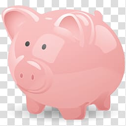 Piggy Bank Transparent Background Png Clipart Hiclipart