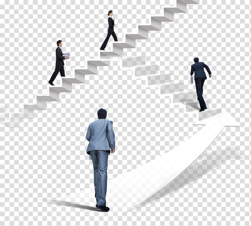 Stairs Aerob trening u53f0u9636, Stairs arrow business people transparent background PNG clipart