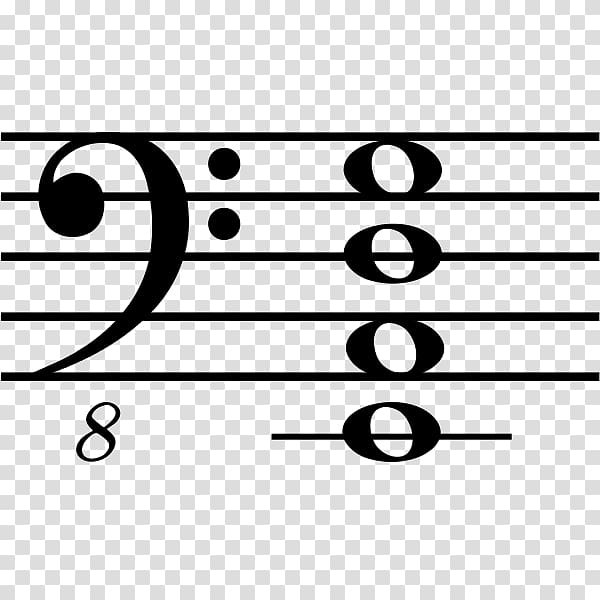 Clef Key signature Flat, Bass Guitar transparent background PNG clipart