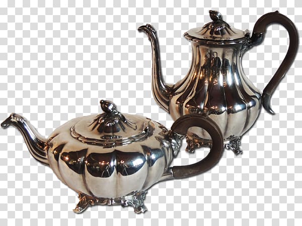 Kettle Teapot 01504 Tennessee Silver, Silver Pot transparent background PNG clipart