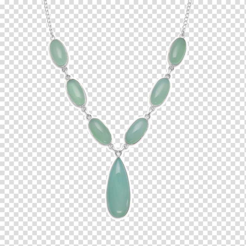 Turquoise Necklace Earring Charms & Pendants Chalcedony, necklace transparent background PNG clipart