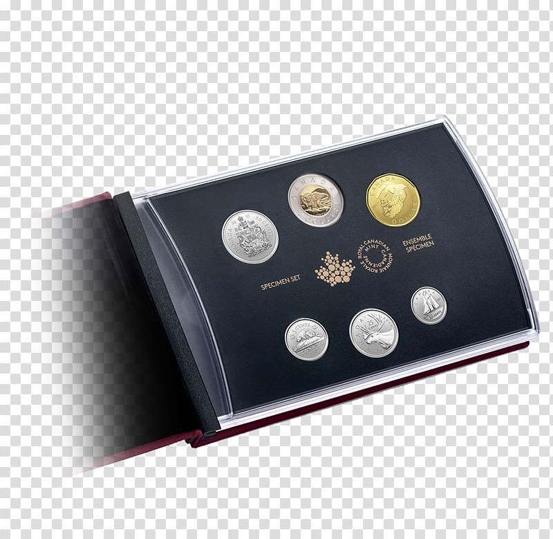 150th anniversary of Canada Coin set Royal Canadian Mint, specimens transparent background PNG clipart