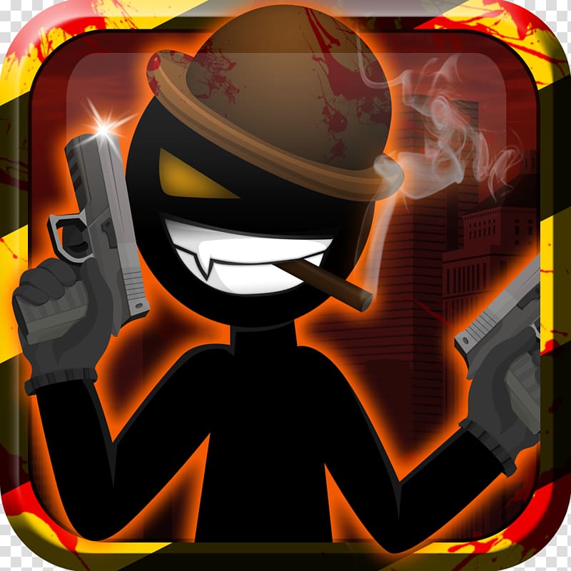 Stickman Gangster Gangster War Survival Prison Escape v2 Counter Terrorist Strike: Free Action Game Shoot and Kill, GANGSTER transparent background PNG clipart