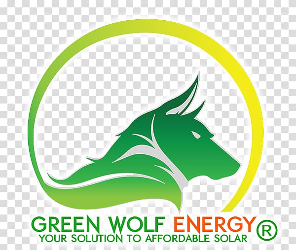 Green Wolf Energy, Inc. Dallas Division Solar energy Solar power Business, Green Wolf transparent background PNG clipart