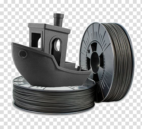 3D printing filament Carbon fibers Polylactic acid, fibers transparent background PNG clipart