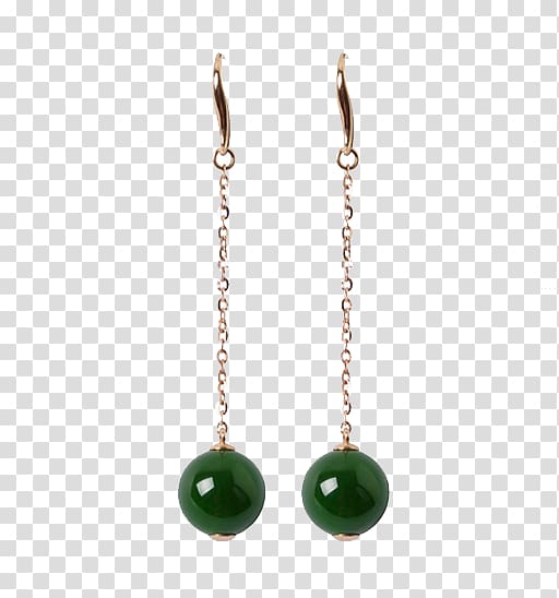 Earring Jewellery, Mary Green,Spinach green jasper transfer beads earrings transparent background PNG clipart