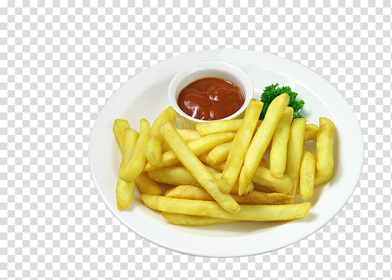 French fries Fried rice Barbecue Deep frying Ketchup, Western-style fries pull material Free transparent background PNG clipart