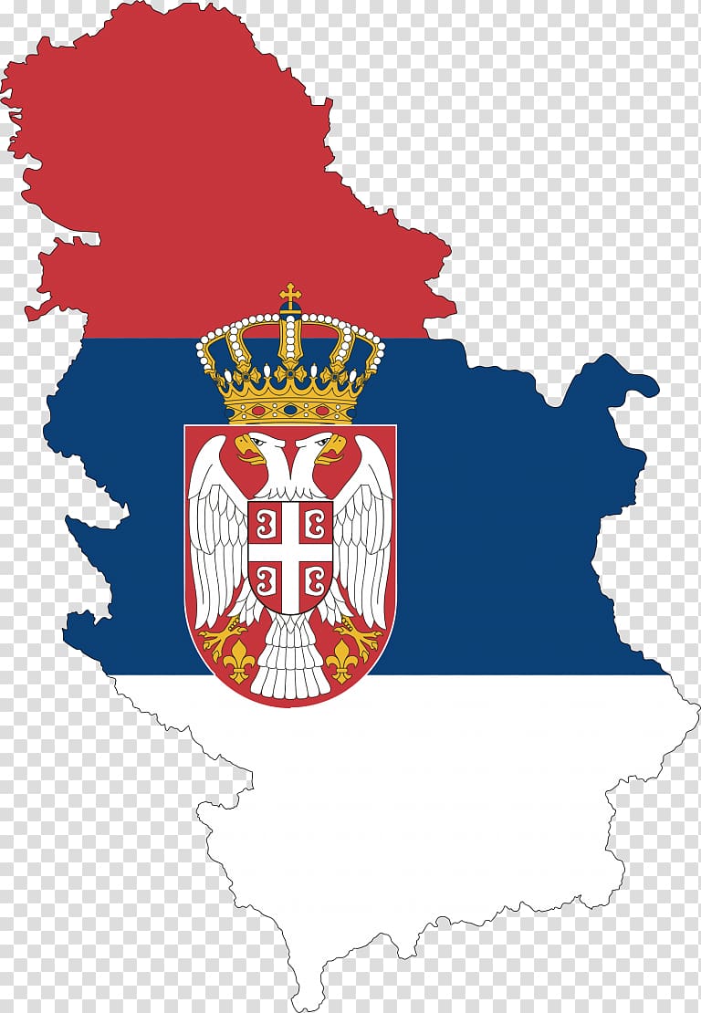 Flag of Serbia Serbia and Montenegro Map, map transparent background PNG clipart