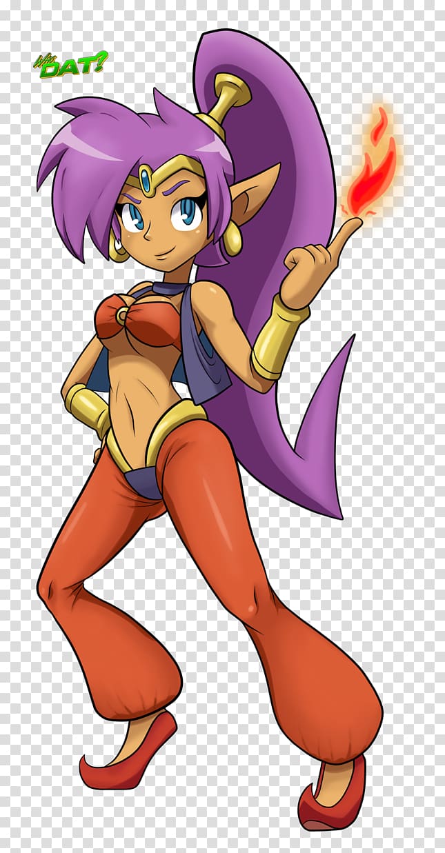Shantae and the Pirate's Curse Digital art Fan art, Ajna transparent background PNG clipart