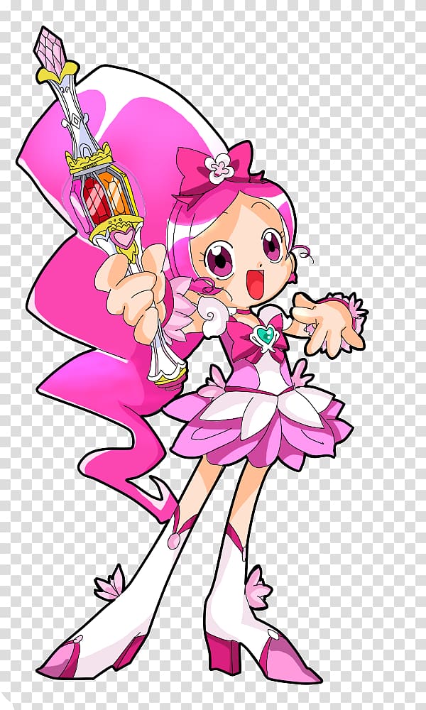 Tsubomi Hanasaki M.U.G.E.N Pretty Cure Manga Television, manga transparent background PNG clipart