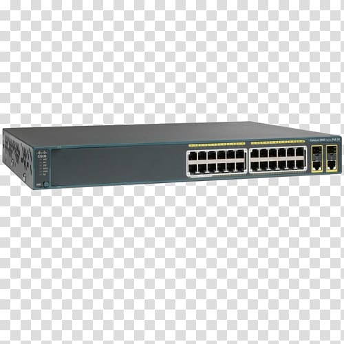 Cisco Catalyst Network switch Power over Ethernet Cisco Systems Small form-factor pluggable transceiver, cisco switch transparent background PNG clipart