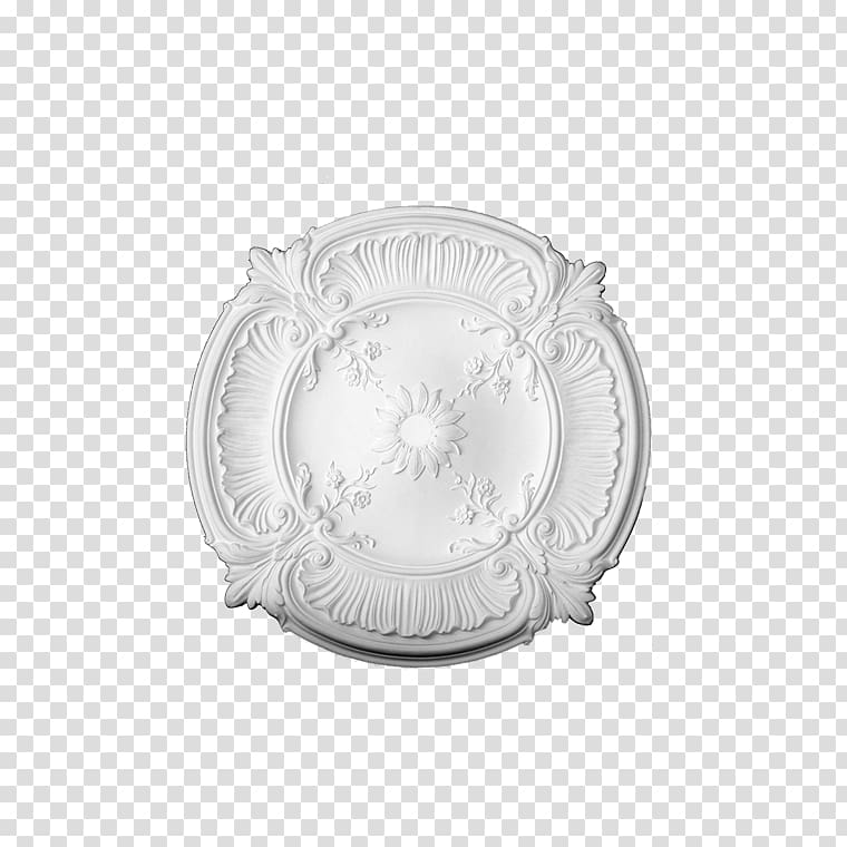Silver Platter Plate, silver transparent background PNG clipart