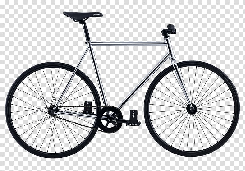 Fixed-gear bicycle Single-speed bicycle Cycling S\'Express, Bicycle transparent background PNG clipart